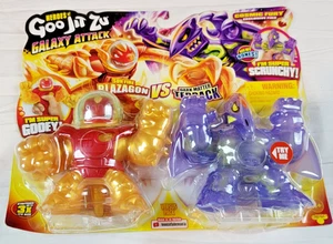 Heroes of Goo Jit Zu Galaxy Attack Versus Pack Sun Fire Blazagon Dark Matter Ter - Picture 1 of 5