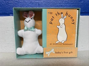 Dorothy Kunhardt Pat the Bunny Book & Plush Bunny Gift Set Golden Books New - Picture 1 of 4