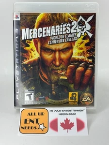 Mercenaries 2: World in Flames (Sony PlayStation 3, 2008) PS3 G1 CIB Complete Te - Bild 1 von 3