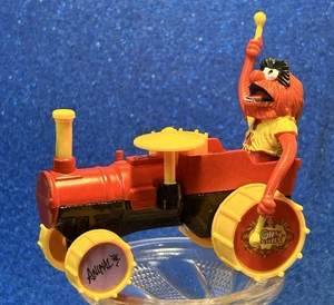Corgi "Animal" on Red/Black Metal Tractor w/Yellow Wheels Made Gt. Britain 1979 - Picture 1 of 11