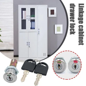 .180° rotation unlocking Toolbox Lock Tool Cabinet Linkage Hot~ Lock Drawer J2X8 - Picture 1 of 12