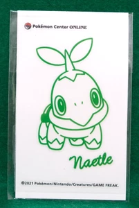 Turtwig Pokemon Center Online 2021 Seal Sticker Nintendo Gamefreak Japanese F/S - Picture 1 of 3