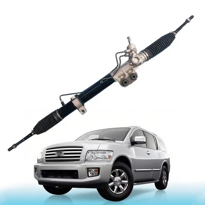 Conjunto de cremallera y piñón de dirección asistida para Nissan Pathfinder Armada QX56 Titan. Foto 1 de 4