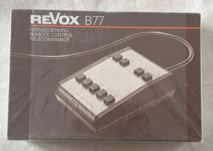 Revox B77 Tape Drive Remote Control Fernbedienung Kabelfernbedienung OVP NEU - Bild 1 von 5