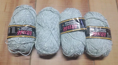 Schachenmayr Nomotta Malva Yarn 50g Cotton Acrylic Acetate Viscose Lot of 4 - Image 1 of 4