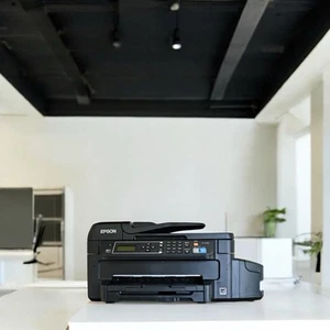 Epson ET-4550 EcoTank All-in-One Wireless Printer + Extra Ink Bundle - Picture 1 of 6