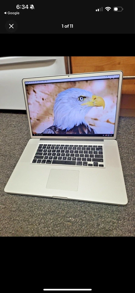 Macbook Pro modificado 17'' QUAD Core i7 3.4GHz 16GB 4TB SSD 4 AÑOS DE GARANTÍA Foto 1 de 4