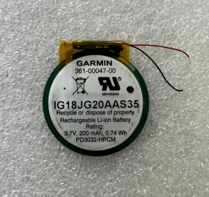 361-00047-00 Batterie Neuve d'origine pour Garmin Forerunner 110 210 Approach S2 S3 S4 - Photo 1 sur 1