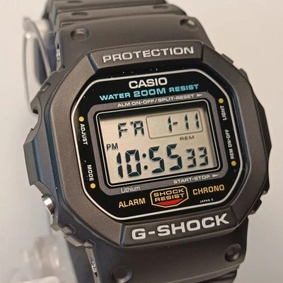 Vintage 1987-1994 Casio G-Shock DW-5600C (691) Mens Watch New Bezel, Strap & Bat - Image 1 of 4