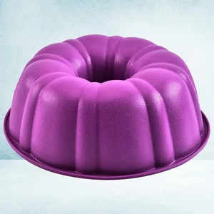  10 Inches Round Cake Mould Moulds for Baking Silicone Bakeware Tools - Picture 1 of 9