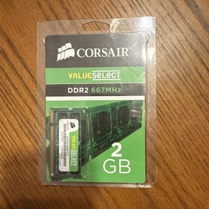 NEW - CORSAIR value select DDR2 667mhz Memory module 2 GB NIP - Picture 1 of 2