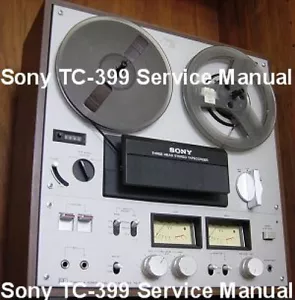 SONY TC-399 MANUALE DI SERVIZIO MULINELLO REELTO SU CD IN CUSTODIA RIGIDA SPEDIZIONE GRATUITA - Foto 1 di 1