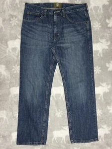 Timberland Straight Wash Blue Denim Jeans Men’s Size 34x30 BJ003OC Used - Picture 1 of 10