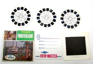 1960s Disneyland View Master Reel Packet A 176 FRONTIER LAND Walt Disney - Picture 1 of 2