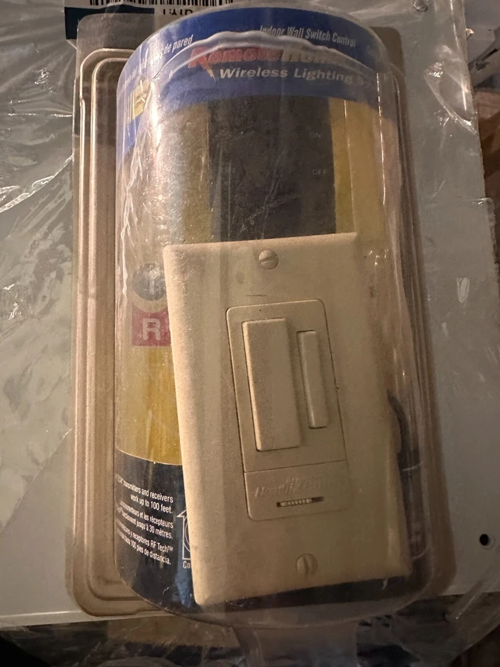 Remote Home Wireless Lighting Indoor Wall Switch Control - WORKING - Image 1 of 1