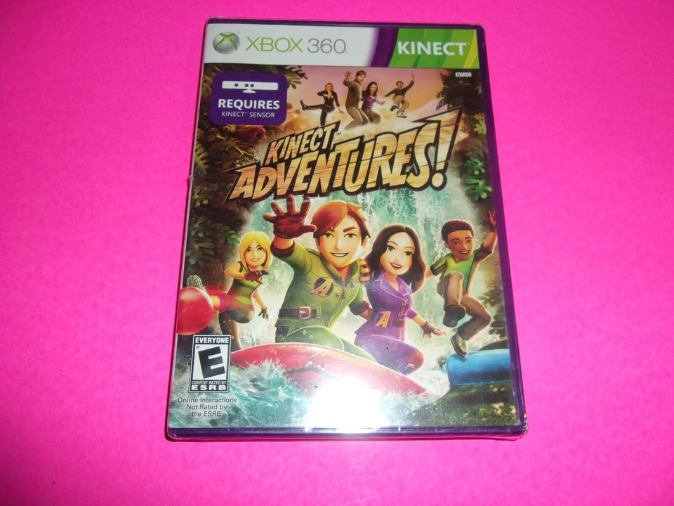 Kinect Adventures (Microsoft Xbox 360, 2010) Brand New SEALED - Image 1 of 1