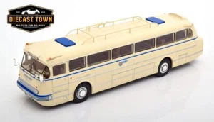 1/43 IXO IKARUS 66 1972 BEIGE AND BLUE BUS EUROPE SOVIET UNION NVK Karl-Marx - Bild 1 von 3