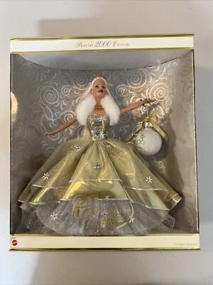 MUÑECA BARBIE CELEBRACIÓN EDICIÓN ESPECIAL 2000 (PELO RUBIO) MATE 28269-SELLADA NUEVA EN CAJA Foto 1 de 4