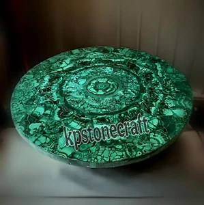 Handmade Malachite Marble Table Top – Luxury Home Décor Modern Furniture Bar Des - Picture 1 of 5