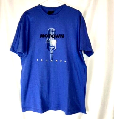 vintage single stitch embroidered Motown Cafe Orlando t shirt size XL - Image 1 of 4