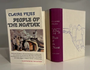 ALASKAN NATIVE CULTURE: PEOPLE of the NOATAK by CLAIRE FEJES-1966 HB/DJ/1st ED - Picture 1 of 14