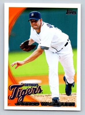 2010 Topps #277 Jarrod Washburn Detroit Tigers - Image 1 of 2