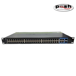 TRENDnet TEG-2248WS - 48-Port - 10/100 Mbps Web Smart Switch - Picture 1 of 6