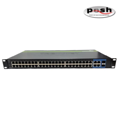 TRENDnet TEG-2248WS - 48-Port - 10/100 Mbps Web Smart Switch - Image 1 of 4