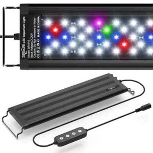 Led Aquarium Light for -Full Spectrum Fish Tank Light with Timer Auto On/Off, 18 - Picture 1 of 8