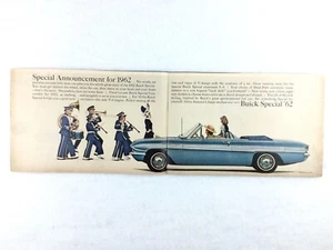 1962 Buick Special - 1961 Vintage Print Ad Reklame Marching Band Mom Girl - Bild 1 von 4