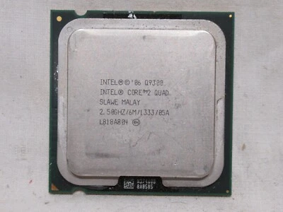 Intel Core 2 Quad Q9300 SLAWE 2.50GHz 6MB LGA 775 Desktop Processor CPU - Image 1 of 2