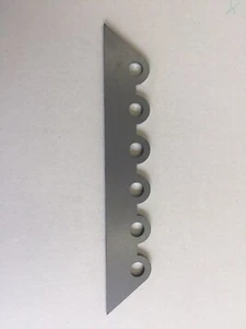 4 soportes de barra de amarre de 6 orificios TCR1051 orificios proscritos orificios de 1/2"" pista de montaje de chasis - Imagen 1 de 2