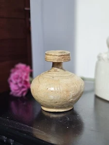 Khmer Stoneware Bottle 11th Century A.D. from Ancient Angkor Wat Era - Picture 1 of 9