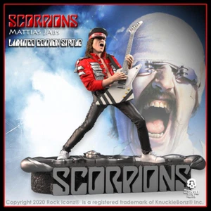 Matthias Jabs (Scorpions) Rock Iconz™ Statue - Direct from KnuckleBonz - Picture 1 of 5