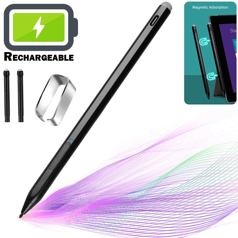 2in1 Stylus Pen For Microsoft Surface Pro 6/7/8/9/10/11/12 Go 2/3/4 Book Laptop - Image 1 of 4