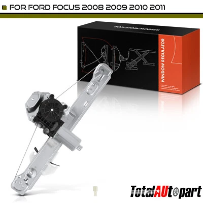 Regulador de ventana eléctrica con motor de 2 pines para Ford Focus 2008-2011 2,0 L trasero derecho Foto 1 de 4