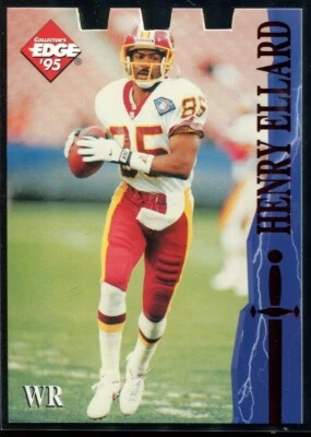 1995 Collectors Edge Excalibur Sword Die Cut Henry Ellard #75 Washington - Image 1 of 3