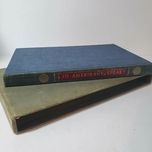 10 Americans Speak: Facsimiles of Original Editions by John E. Pomfret 1954 - Bild 1 von 6