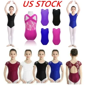 Niña Ballet Danza Tutú Vestido Leotardo Faldas Body Niño Gimnasia Ropa de Baile - Imagen 1 de 61
