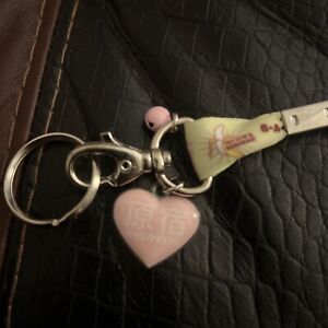 2005 Harajuku Lovers - Heart & Bell by Gwen Stefani Keychain Key Ring
