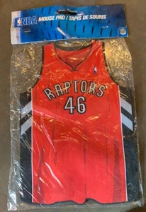 NIP Toronto Raptors NBA Official Basketball Jersey Mousepad 10.5” x 7.5” - Picture 1 of 2
