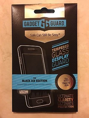 Gadget Guard Tempered Glass Black Ice Screen Protector For HTC Desire 526 - Image 1 of 3