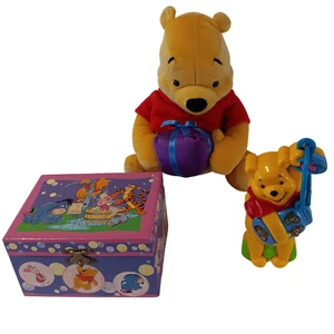 Winnie the Pooh Bundle - Plush, Toy Box, and Musical Toy - Picture 1 of 7