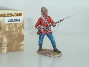 FIRST LEGION ZUL004 ZULU WAR BRITISH 24TH FOOT SOLDIER STANDING READY - Picture 1 of 2