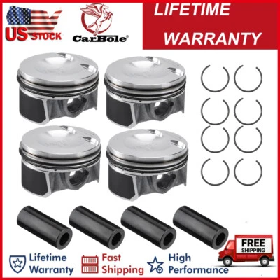 Kit de pistones y anillos 2.0T 4 piezas Φ23/82.5MM 06H107065DM para VW Audi A4 A5 Q3 Q5 EA888 Foto 1 de 4