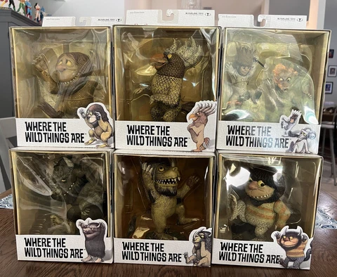 Set Of 6 McFarlane Where The Wild Things Are Figures Cover