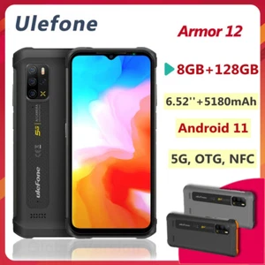 Ulefone Armor 12 Dustproof Phone 5180mAh Battery Dimensity 700 48MP Quad Camera - Picture 1 of 20