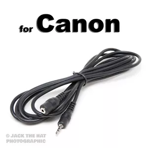 Shutter release extension cable for Canon RS-60E3 remote 2 meters long - Picture 1 of 1
