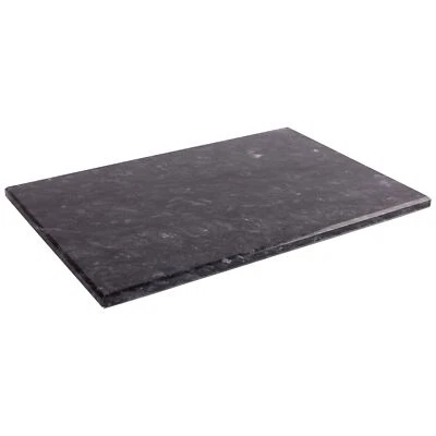 Marble Rectangle Chopping Board Kitchen Dining Serving Platter 30cm x 20cm Black - image 1 of 4