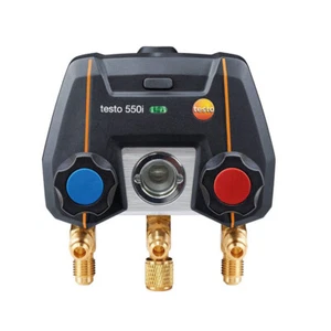 Testo 550i Digital Manifold Gauge Bluetooth 2-way Valve App Controlled 0564 2550 - Picture 1 of 7